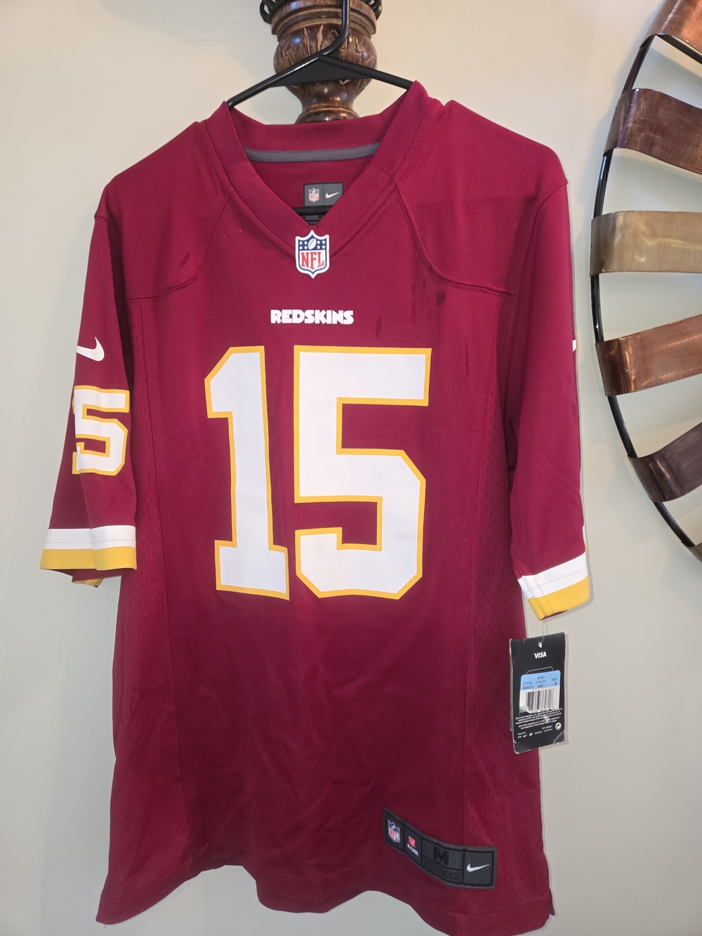 Washington Redskins #15 MORGAN Jersey
